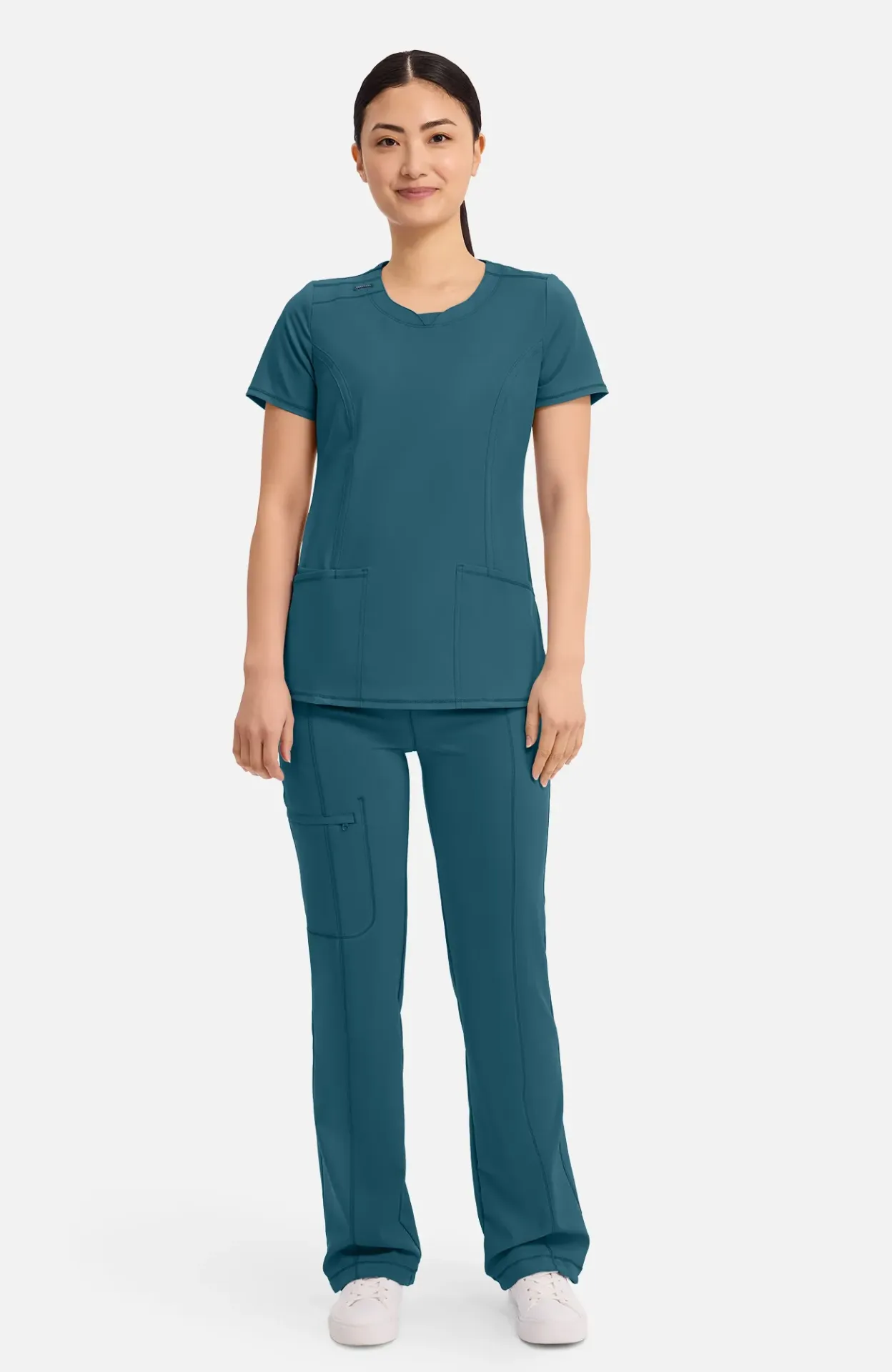 Short Sleev Round Neck