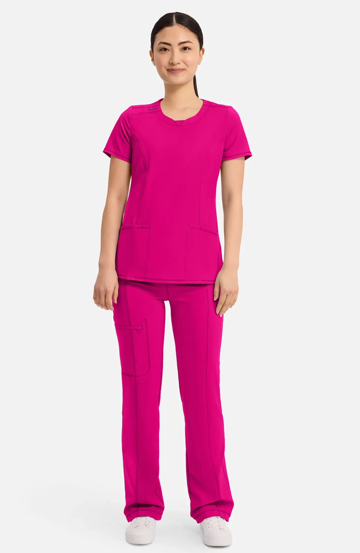 Short Sleev Round Neck