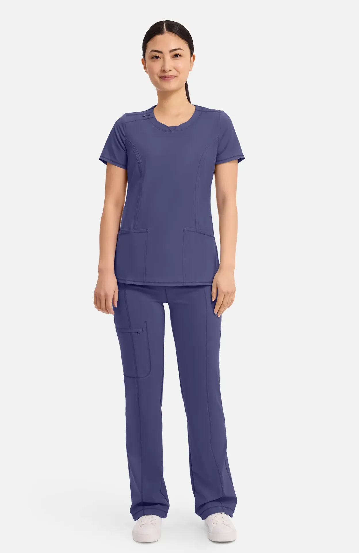 Short Sleev Round Neck