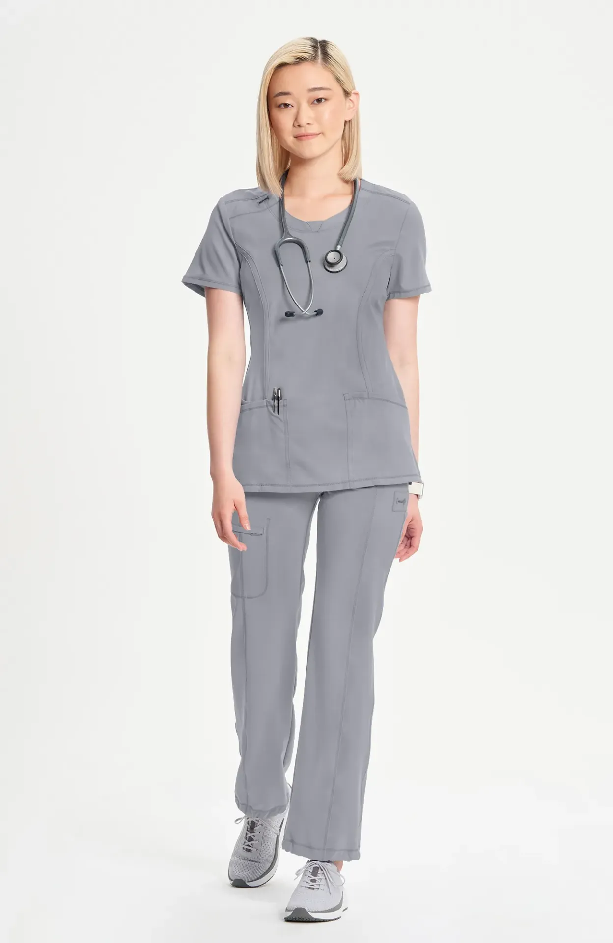 Short Sleev Round Neck
