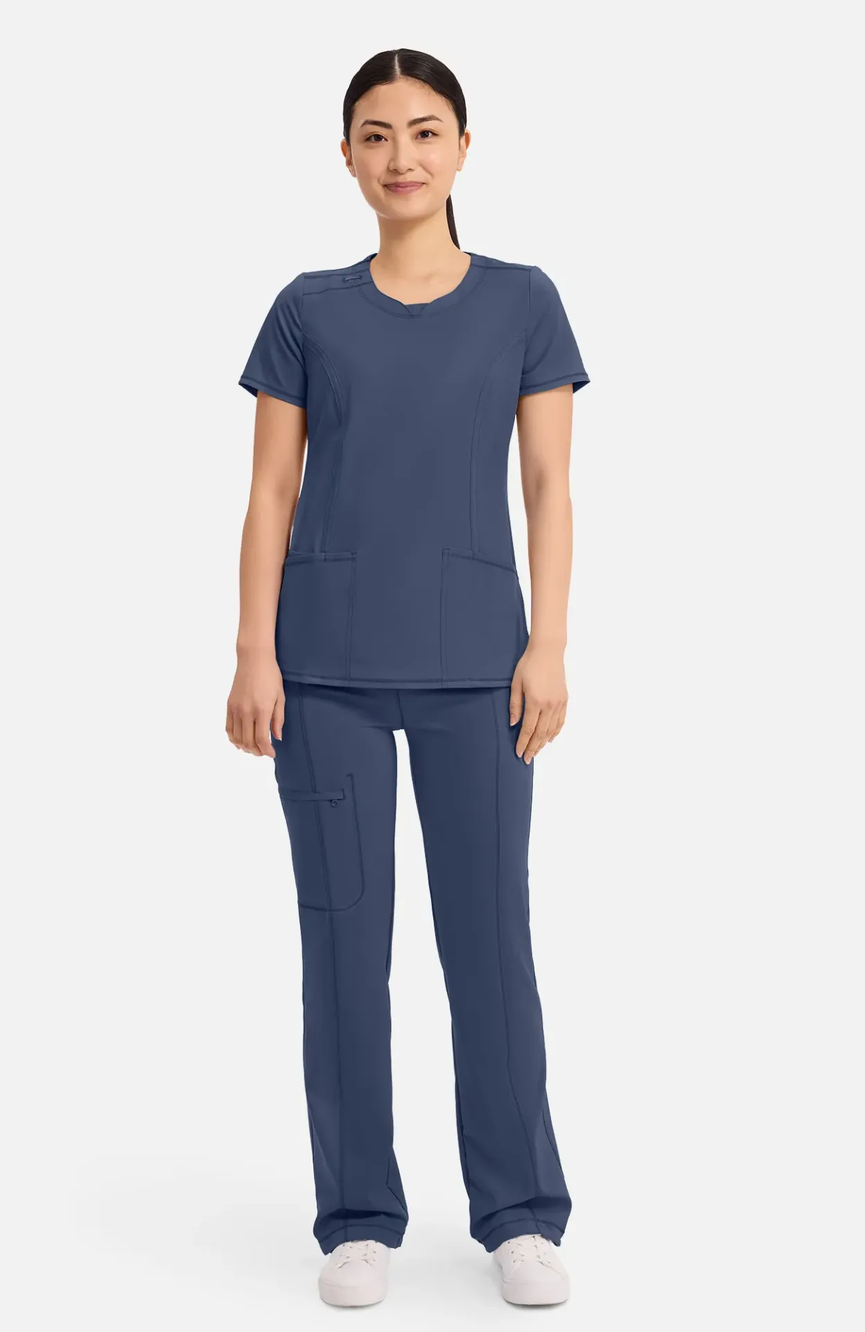 Short Sleev Round Neck