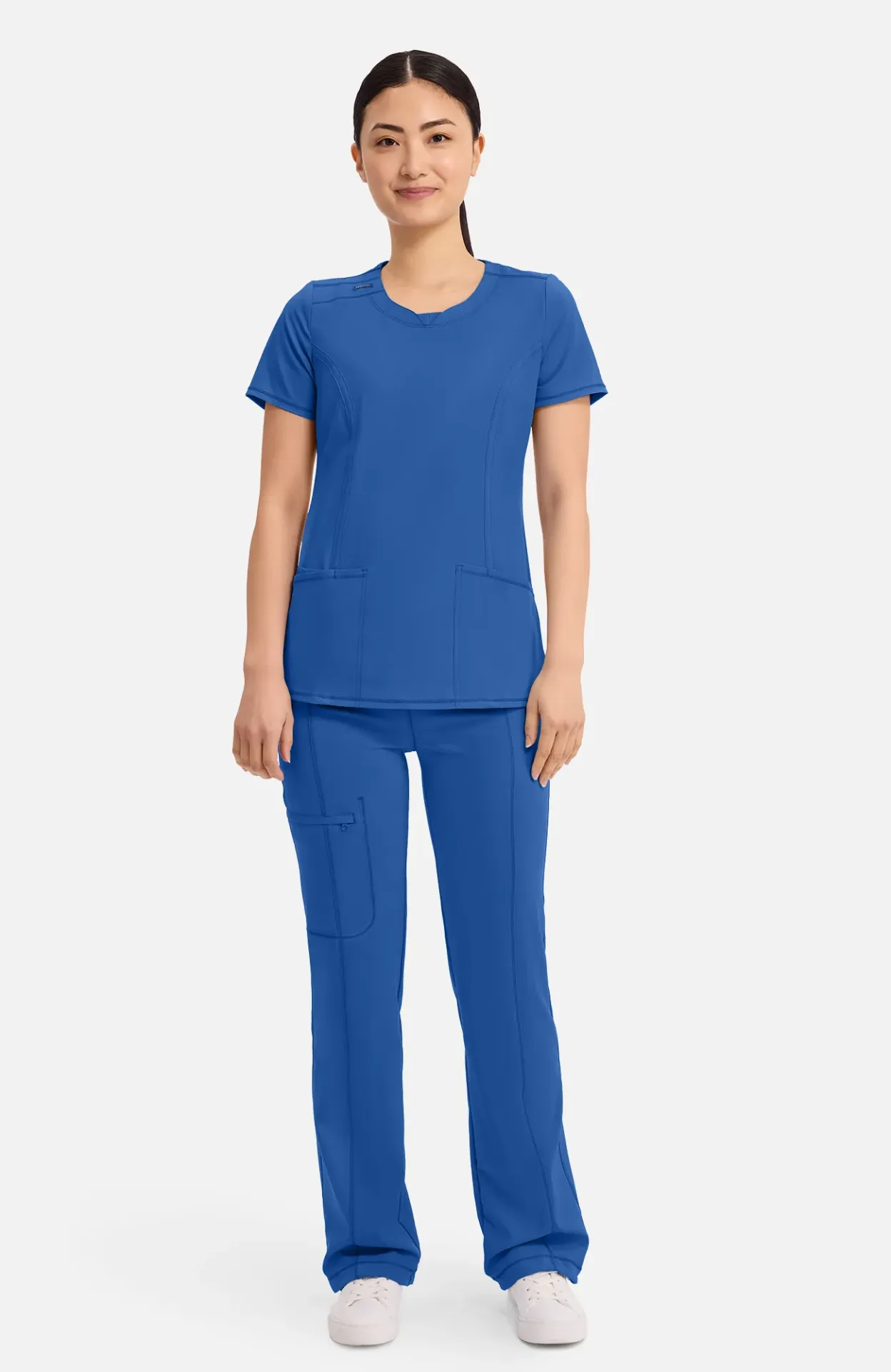 Short Sleev Round Neck