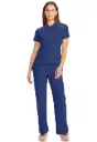 Infinity Women's Tuck-in Mock Neck Henley