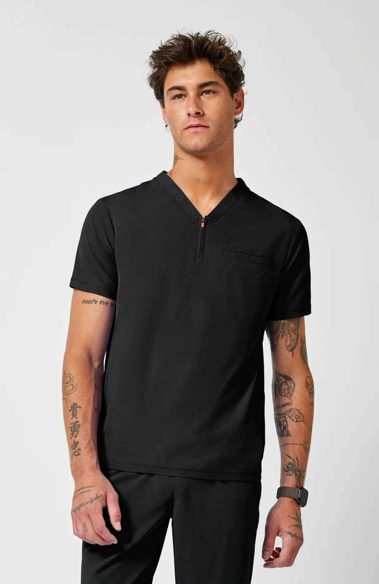 Infinity GNR8 Partial Zip V-Neck