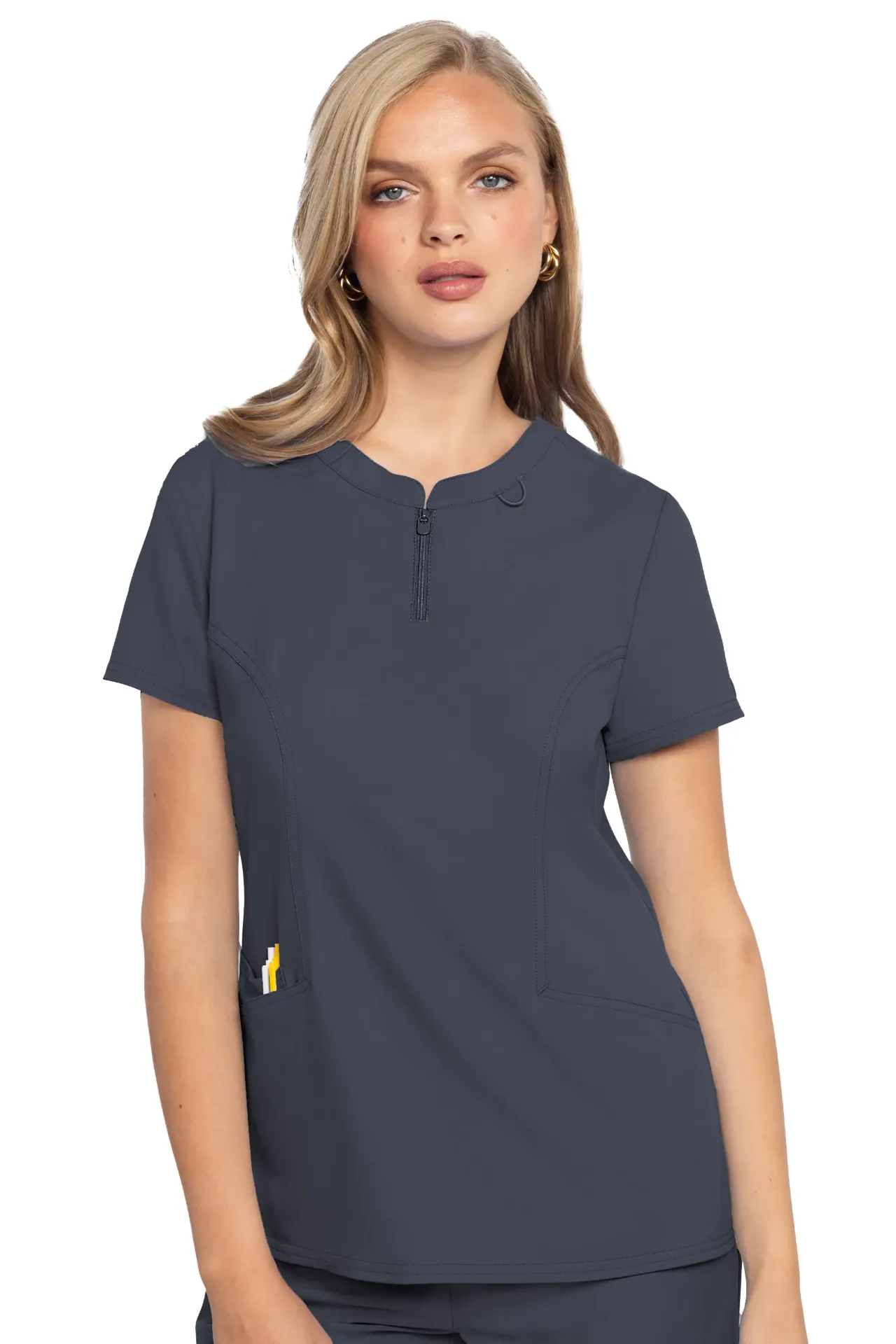 MC Insight Zip Front Henley