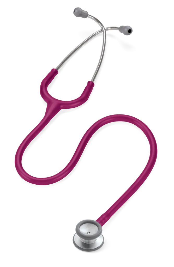 Littmann Classic II (2122 Pediatric Stethoscope (Raspberry))
